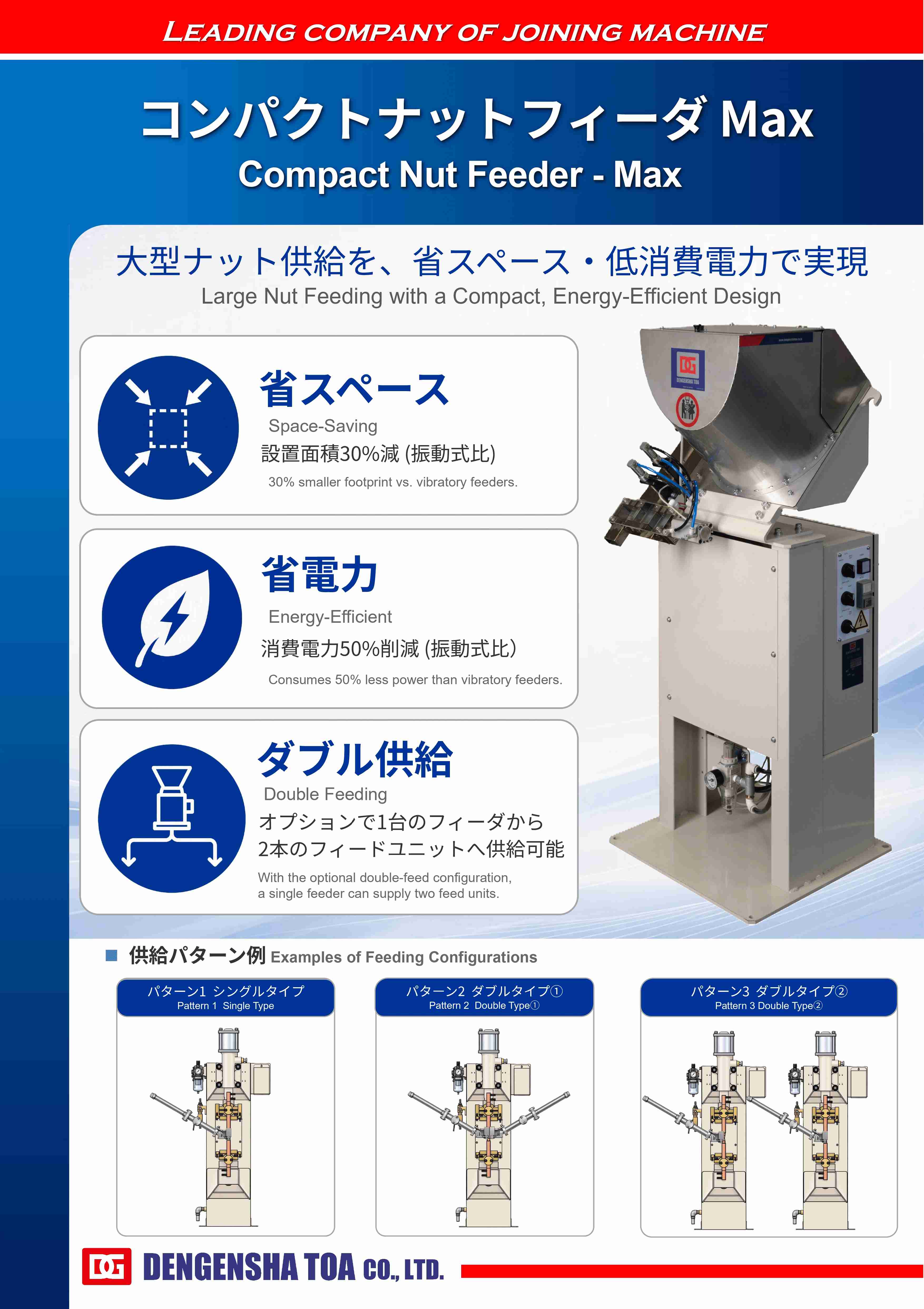 コンパクトナットフィーダ Max