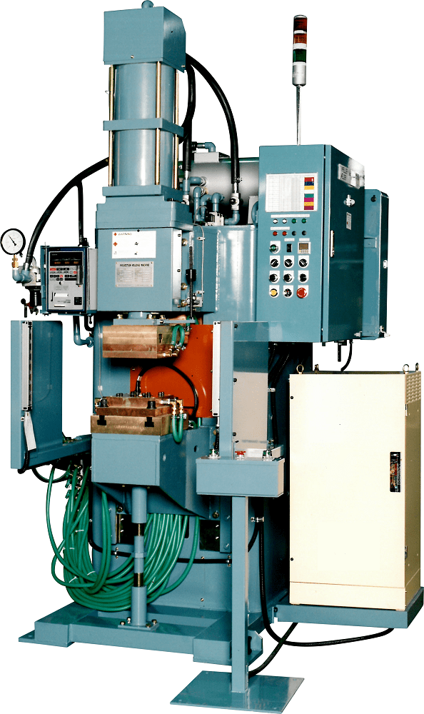 Multi-point projection welding machine for pump blade (impeller)