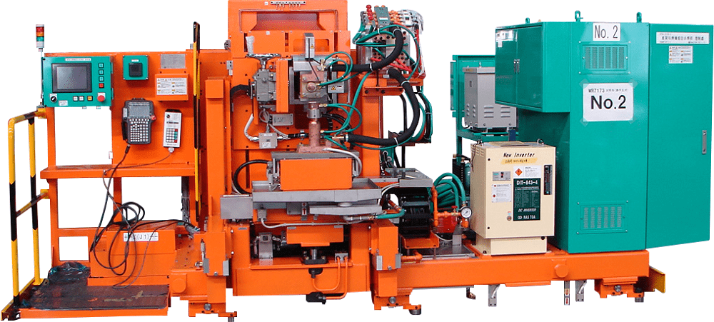 NC spot welding machine for side + base frame