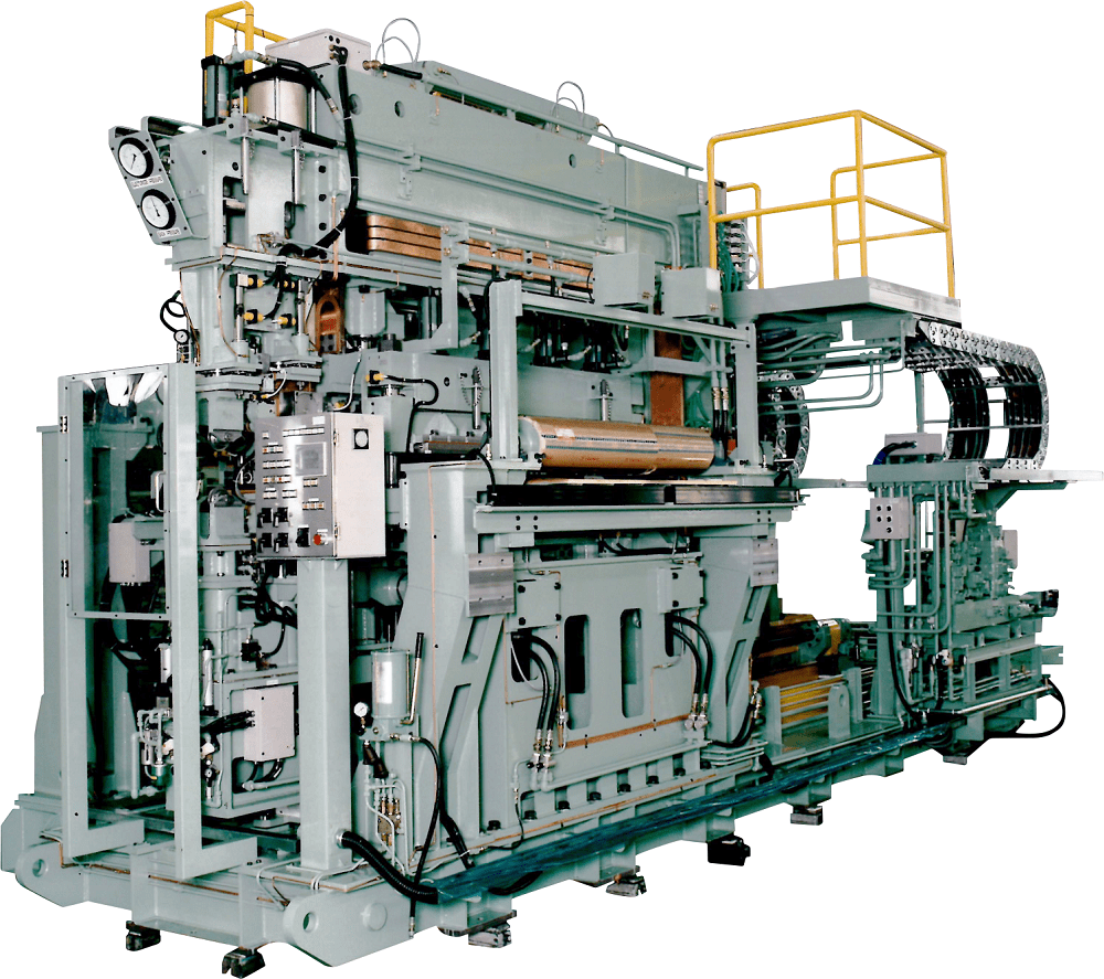 板継ぎ用ナローラップシーム溶接機